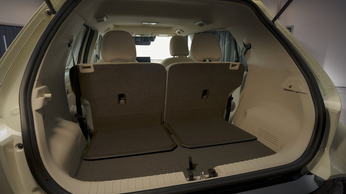 Hyundai Casper (Inster) Electric Standard Range (2024-...) trunk, boot, seats up, seats upright, cargo space, cargo volume, cargo capacity, storage