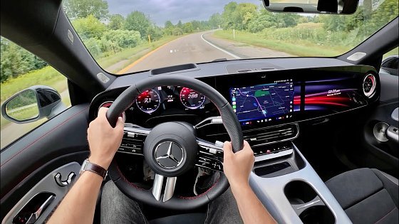Video: 2027 Mercedes-Benz CLA 350 4MATIC Electric - POV Test Drive (Binaural Audio)