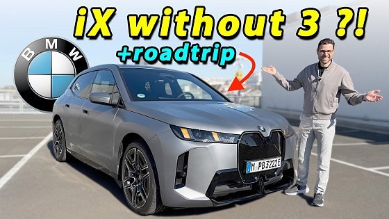 Video: 2027 BMW iX roadtrip driving REVIEW - more luxury or overtaken by iX3?