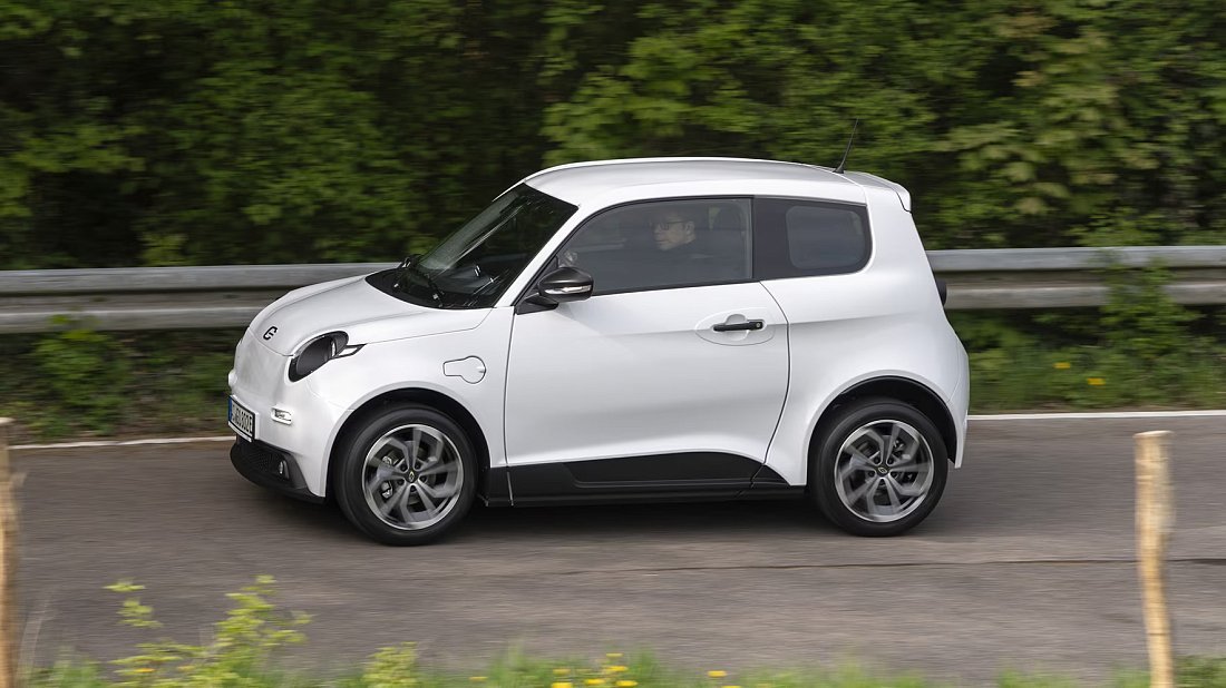 e.Go Life 20 (2020-2022) side profile photo, silhouette, doors, wheels, exterior
