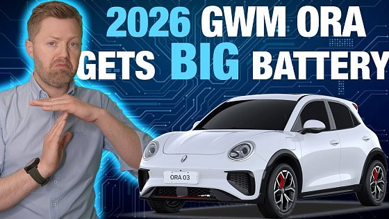 Video: 2026 GWM Ora price and specs: Electric hatch now Thai-built, gets new battery