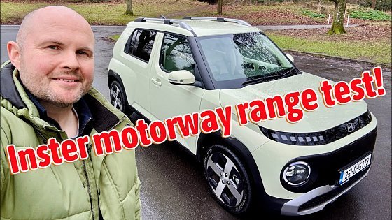 Video: Hyundai Inster review | motorway driving and range test