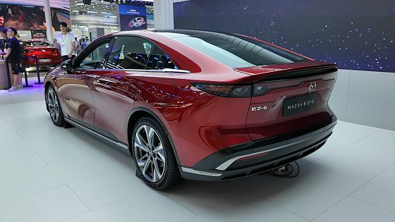 Video: 2025 Mazda EZ-6 exterior (three color videos) interior space video