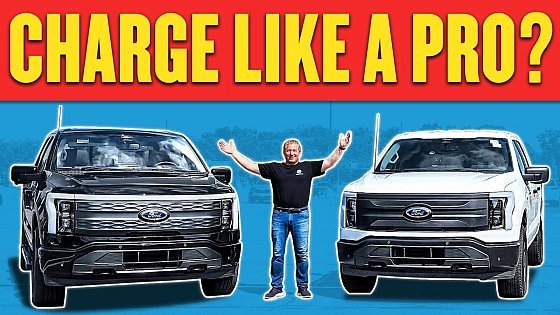 Video: How Fast Does Ford F-150 Lightning Pro Standard Range Charge?