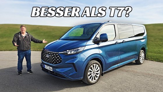 Video: 2024 Ford Tourneo Custom: Besser als die Anderen? - Review, Fahrbericht, Test