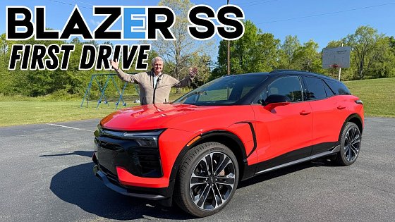 Video: I Drive The New Chevy Blazer SS EV For The First Time! Road & Track Testing