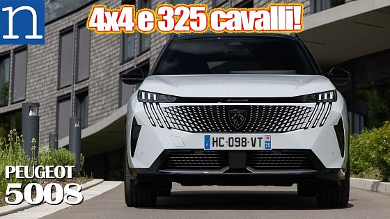 Video: Nuova Peugeot 5008 | La prova del SUV 7 posti da 325 cavalli e trazione integrale, è divertente?