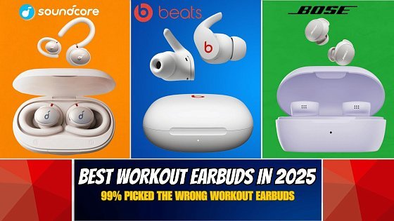 Video: Top 5 Best Workout Earbuds in 2025 – Under $100 The Real Performance Kings!