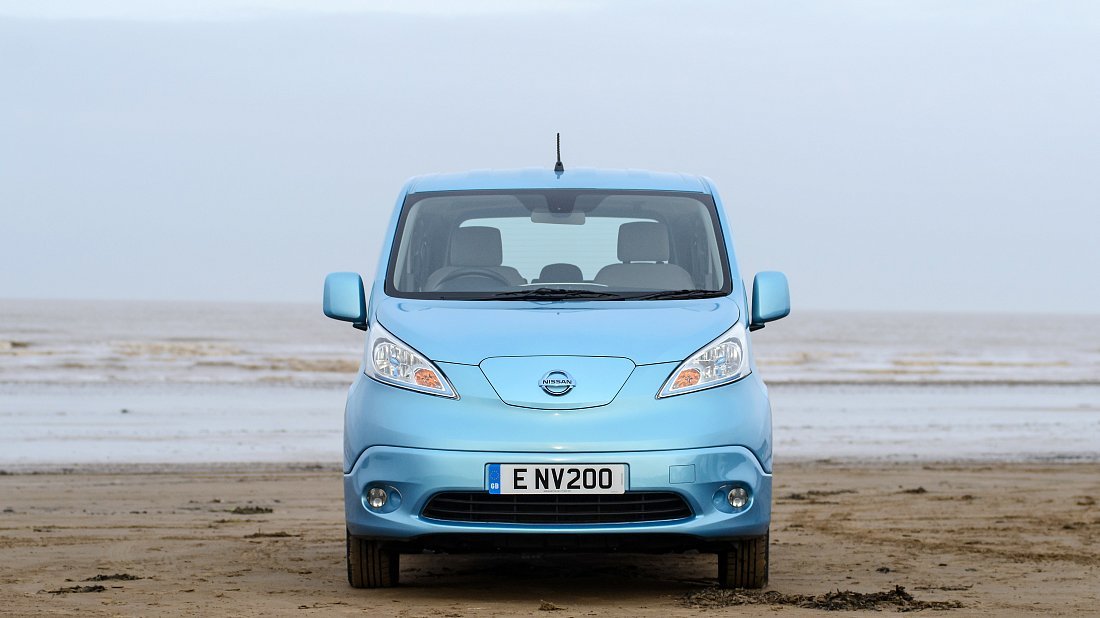 Nissan e-NV200 Evalia 24 kWh (2014-2018) front fascia, grille, headlights, bumper, exterior