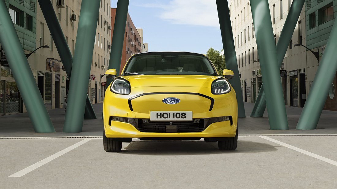 Ford Puma Gen-E FWD (2024-…) front fascia photo, grille, headlights, bumper, exterior