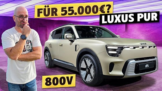 Video: Smart #5: Beerdigung JEDER Konkurrenz in Technik & Preis