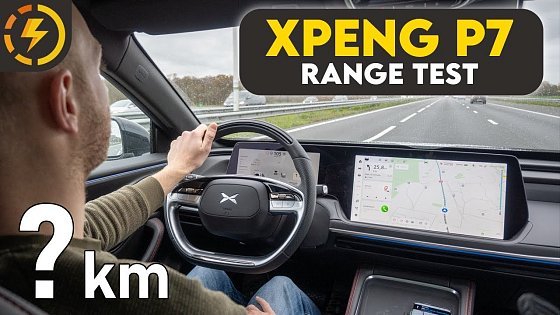 Video: XPENG P7 Range test