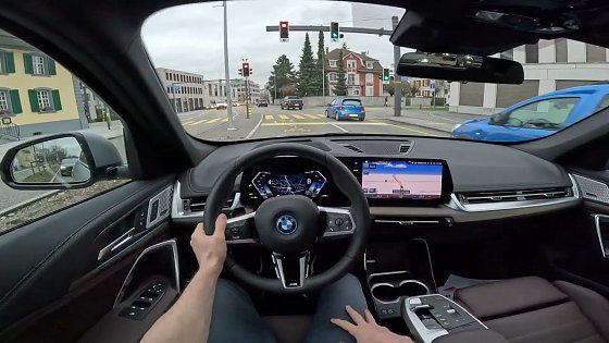 Video: 2023 BMW iX1 xDrive30 Test Drive POV | Ambience Binaural Sound