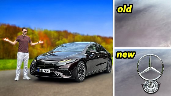 Video: A proper electric S-Class now? New Mercedes EQS update driving REVIEW