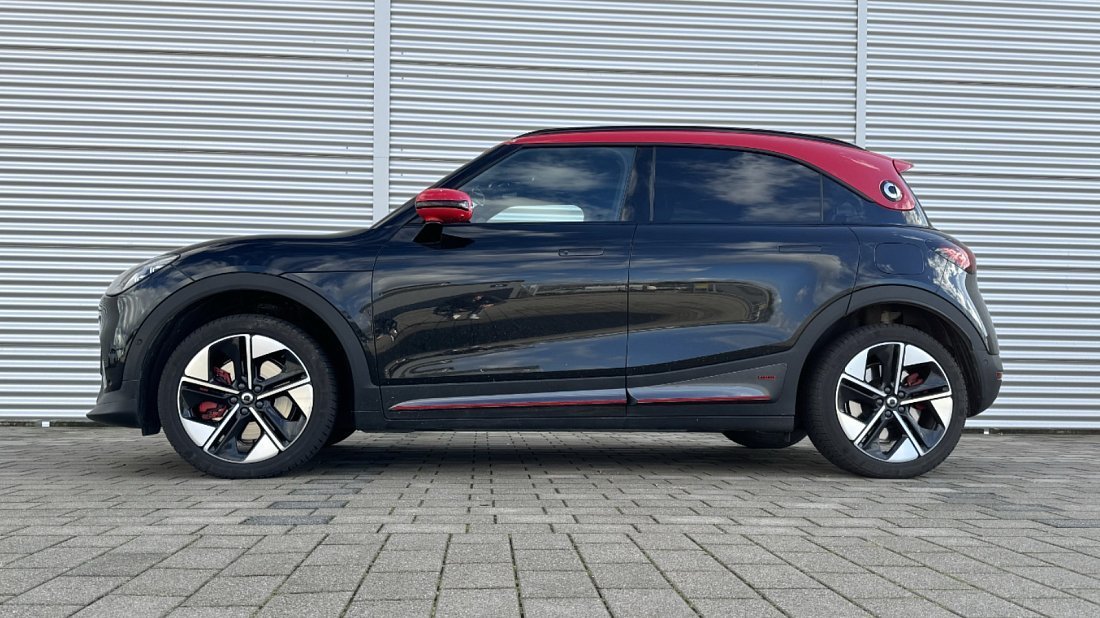 Smart #1 Brabus (2023-…) side profile, silhouette, doors, wheels, exterior