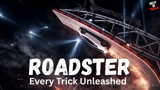 Video: Tesla's Roadster Every Trick Unleashed ?
