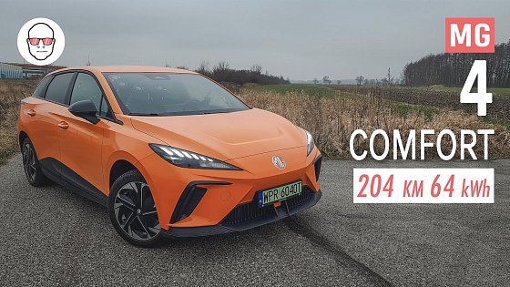 Video: MG4 Comfort 204 KM 64 kWh test PL Pertyn Ględzi