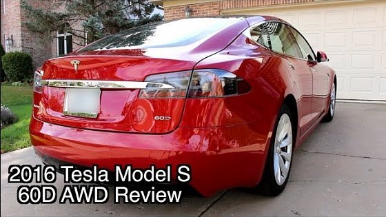 Video: 2016 Tesla Model S 60D Review
