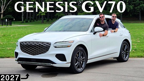 Video: 2027 Genesis GV70 -- What's NEW for the #1 Genesis?? (MORE than Meets the Eye!)