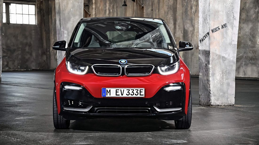 BMW i3s BEV 120 Ah (2018-2022) front fascia, grille, headlights, bumper, exterior