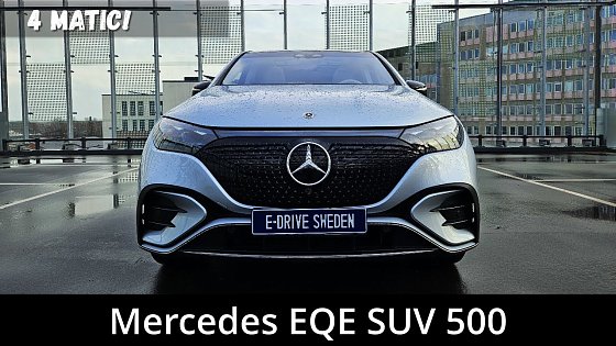 Video: 2024 Mercedes EQE SUV 500 408hp | Walkaround | Acceleration | Fly by | Range test | 4K