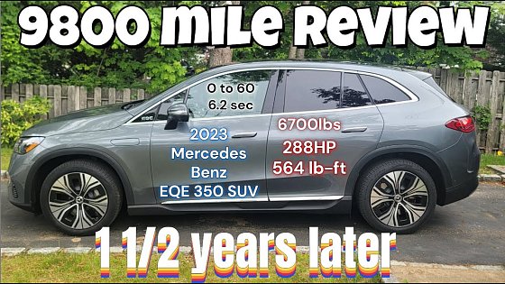 Video: 1 1/2 years later 2023 Mercedes Benz EQE 350 SUV | Joetecktips