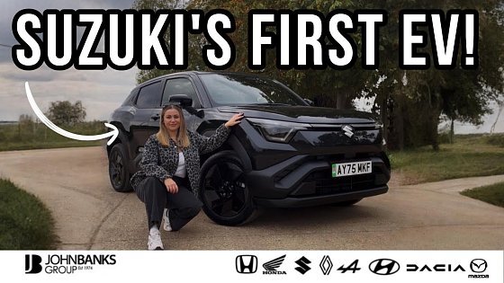 Video: Suzuki e-Vitara | First Look at Suzuki’s First Electric SUV with Tish | UK
