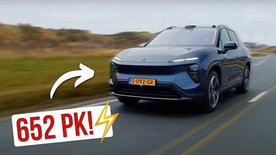Video: Waarom de Nio EL7 een indrukwekkende Tesla Model X-concurrent is
