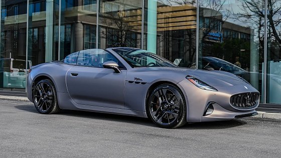 Video: All NEW 2025 Maserati GranCabrio Folgore - Walkaround in 4k