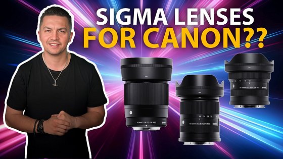 Video: NOWE Szkło SIGMA Dla CANON RF! @sigmauk na SWPP LONDON 2025
