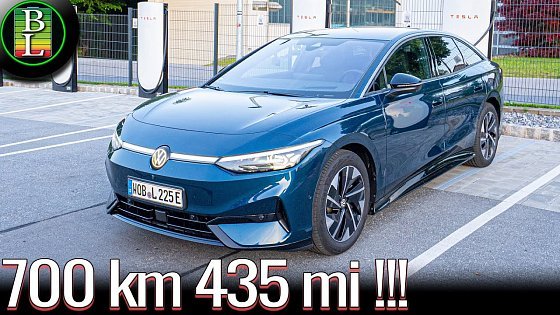 Video: Can I get 700 km (435 mi) of range out of the VW Id.7 ProS (86kWh)