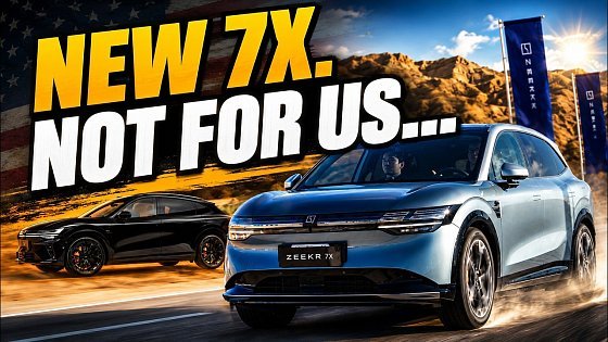 Video: Zeekr Just Updated the 7X Again — Here's Why Australia Won't See It Until 2027