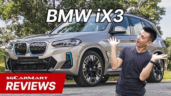 Video: 2021 BMW iX3 Electric M Sport Impressive 80 kWh | sgCarMart Reviews