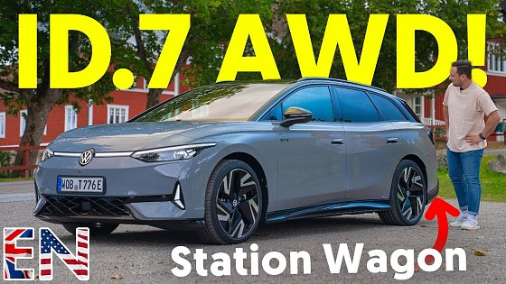 Video: VW ID. 7 AWD Tourer - big 86 kWh battery and 340HP!