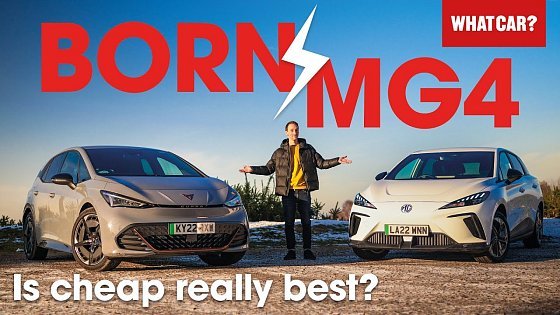 Video: MG4 vs Cupra Born review – what&#39;s the BEST small electric car? | What Car?