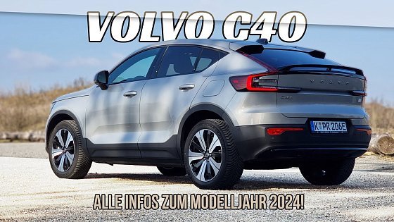 Video: 2023 Volvo C40 Single Motor: Vieles NEU im C40 - Review, Fahrbericht, Test