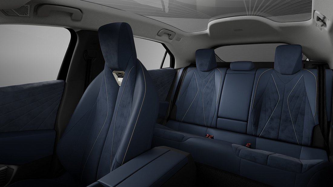 DS 8 AWD Long Range (2025-...) rear seats, back seats, passenger seats, legroom, headroom, interior