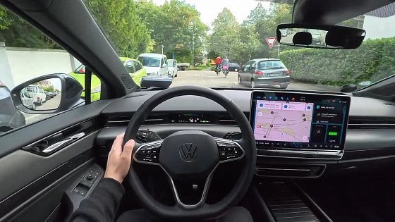 Video: 2024 VW ID.7 Tourer (86 kWh | 286 hp) - POV Drive