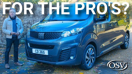 Video: New FIAT e Scudo in Depth UK Review 2023 The van for Pros?