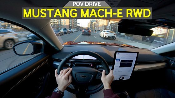 Video: FORD MUSTANG MACH-E RWD California Route 1 - POV Test Drive [4K]