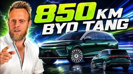 Video: The 850 km BYD Tang Just Debuted With Megawatt Charging as Standard