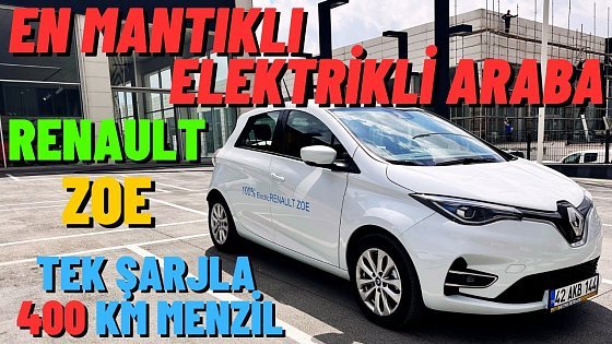 Video: Renault ZOE 2023 İnceleme / Piyasanın En Ucuz Elektrikli Aracı ÖTV İndirimiyle Alınıyor Mu ?