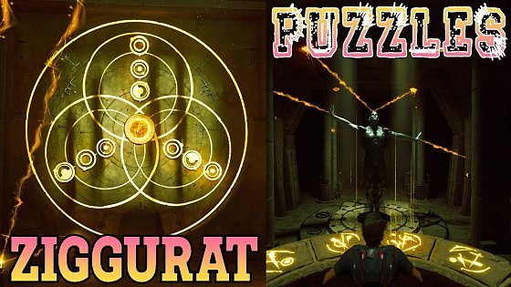 Video: HOW TO SOLVE ALL ZIGGURAT PUZZLES - Xenoarchaeologist | MindsEye