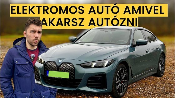 Video: BMW i4 xDrive40 2026 - Elektromos autó amit autózásra veszel!