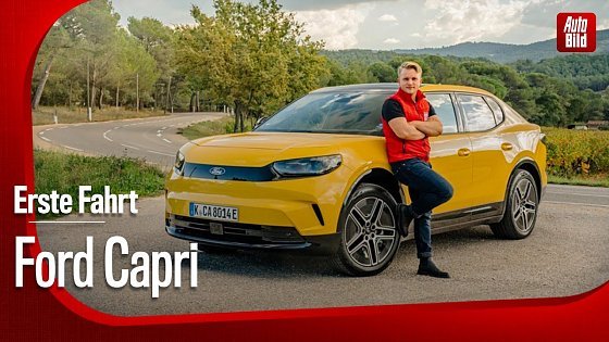 Video: Ford Capri | Retro-Charme oder eher lahm? | Erste Fahrt mit Jonas Uhlig