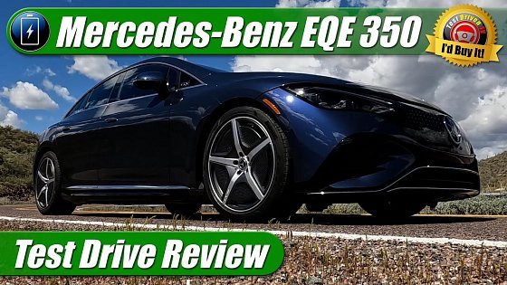Video: 2024 Mercedes-Benz EQE 350 4MATIC: Test Drive Review