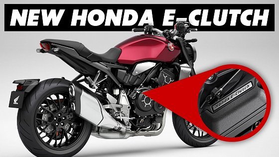 Video: New Honda E-Clutch For Motorcycles Announced!