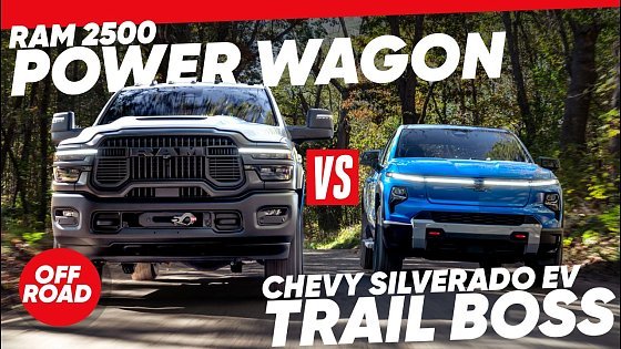 Video: Battle of Brutes: 2026 Chevrolet Silverado EV Trail Boss vs. Ram 2500 Power Wagon in the Dirt