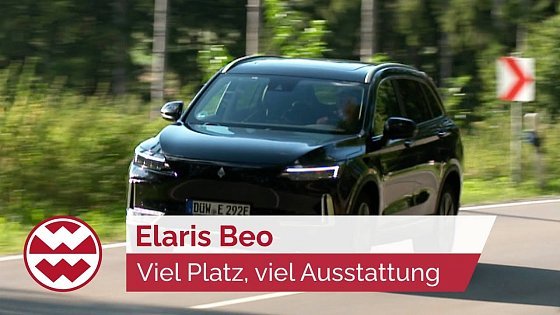 Video: Elaris Beo: Familien-Elektro-SUV, viel Platz, viel Ausstattung - World in Motion | Welt der Wunder