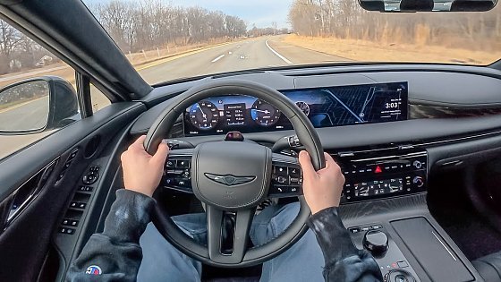 Video: 2026 Genesis G80 3.5T Prestige Black - POV Test Drive (Binaural Audio)